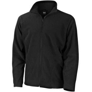 Result Core Mens Microfleece Jacket / Black